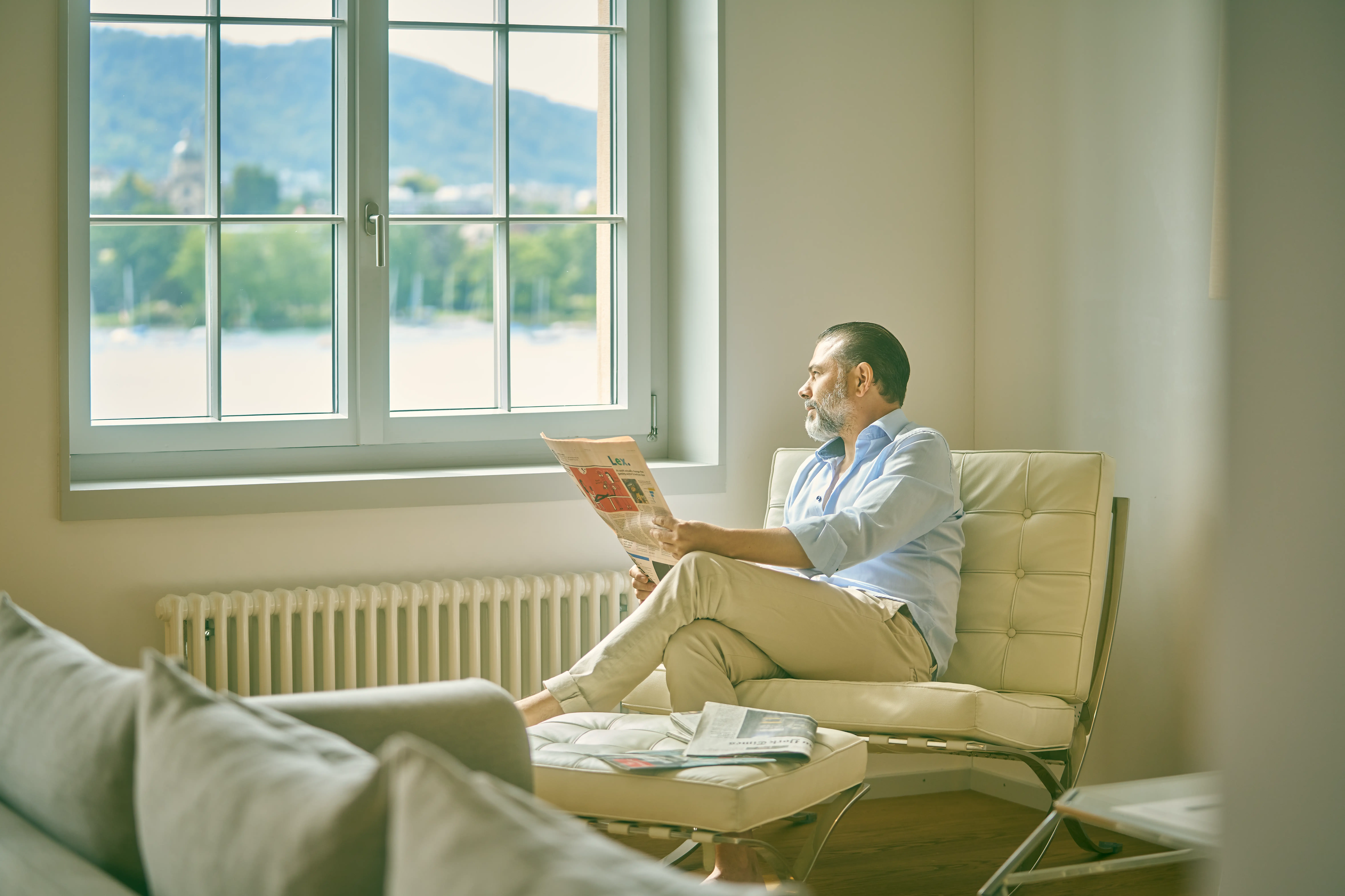 Interieurdetail van het Equilibria verblijf