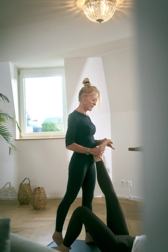 Serene massagetherapieruimte