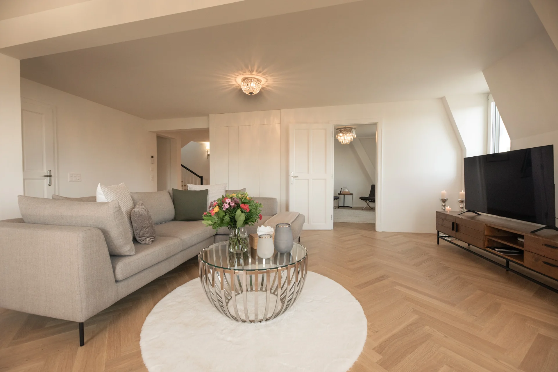 Woongedeelte in de luxe Serenitas residentie