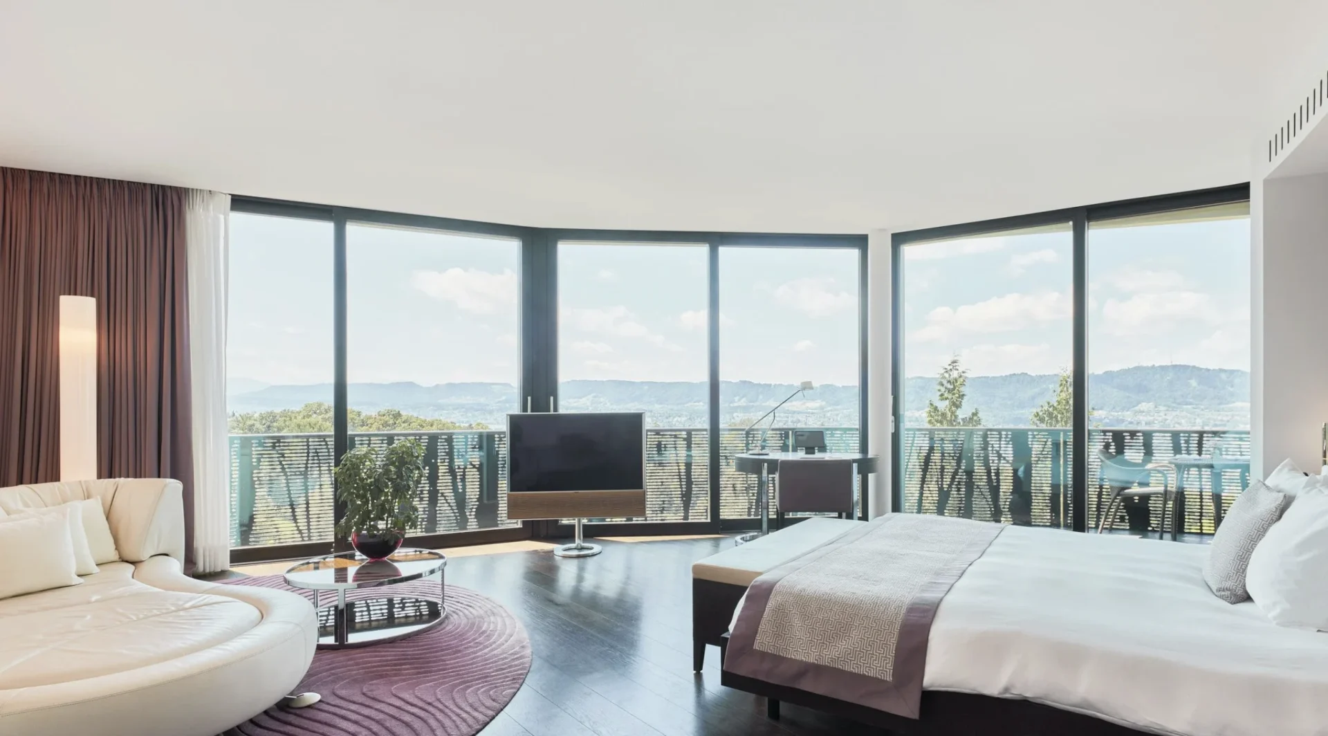 Suite in The Dolder Grand met uitzicht op Zürich